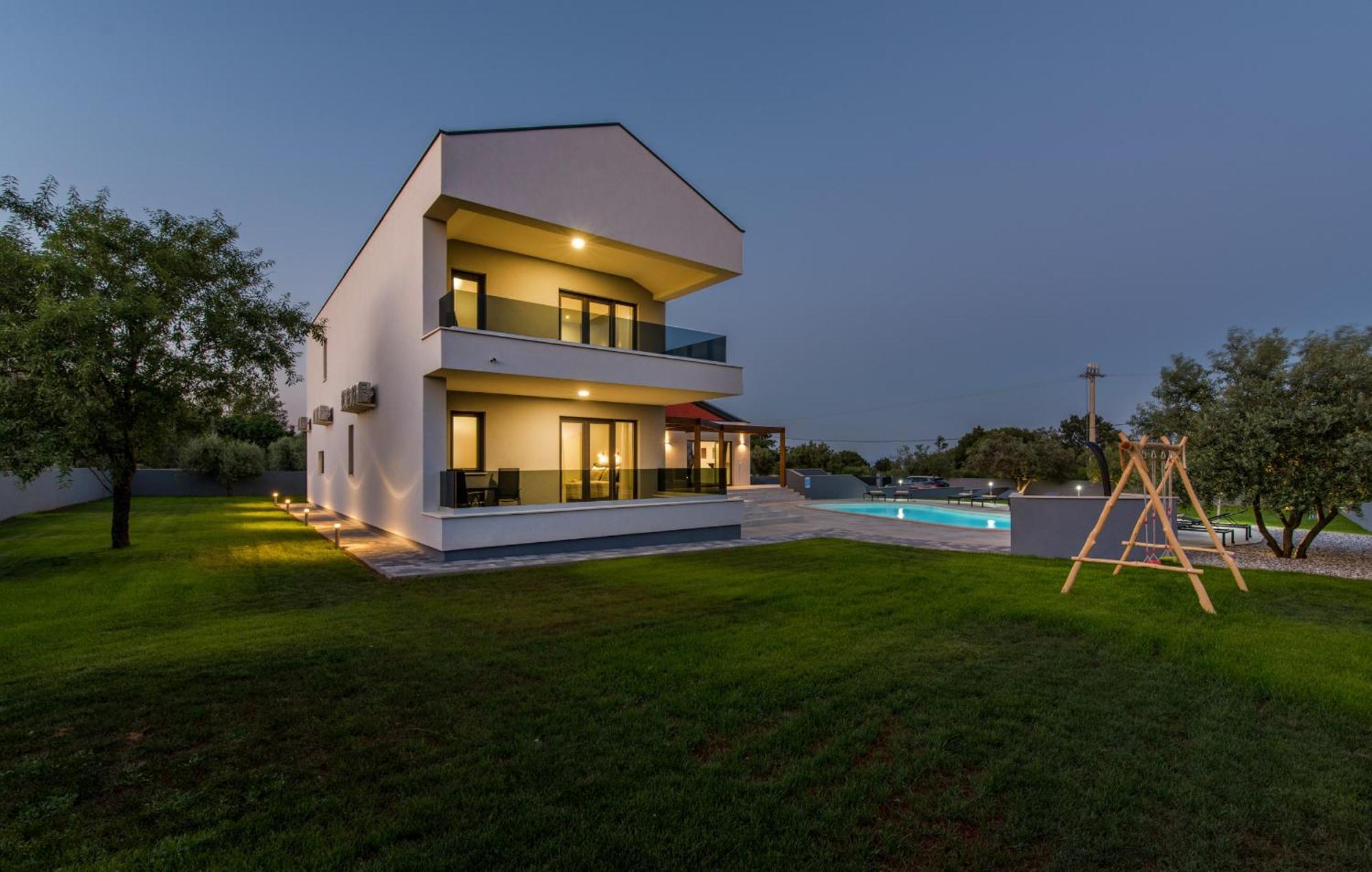 Villa Posidonia Near Pula With Sea View And Surrounded By Olive Trees Krnica Eksteriør billede