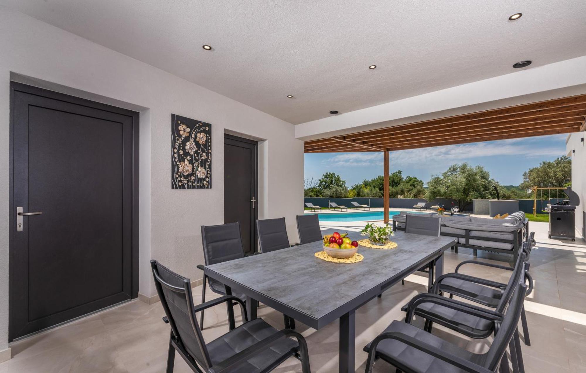 Villa Posidonia Near Pula With Sea View And Surrounded By Olive Trees Krnica Eksteriør billede