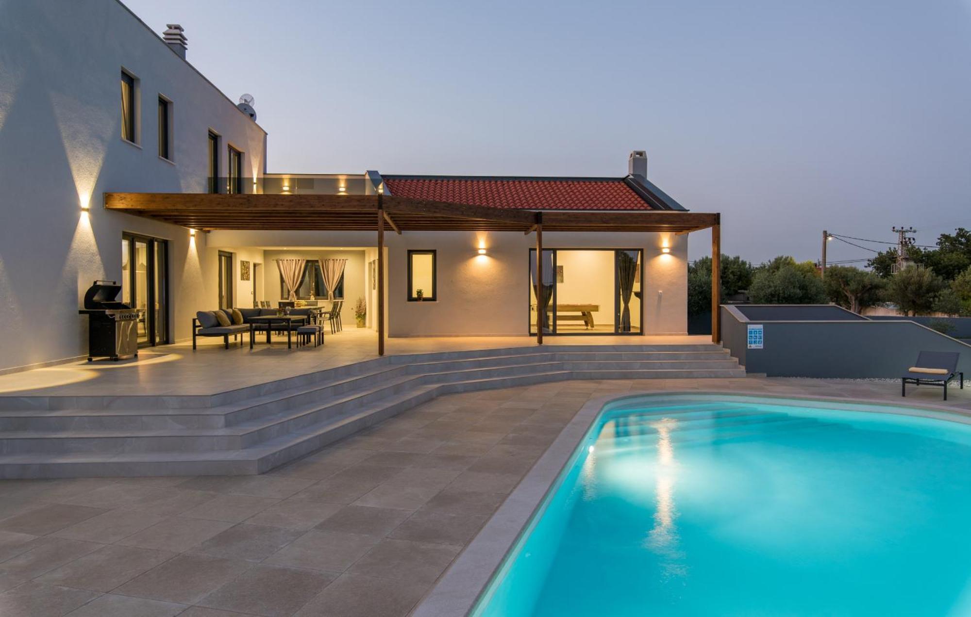 Villa Posidonia Near Pula With Sea View And Surrounded By Olive Trees Krnica Eksteriør billede